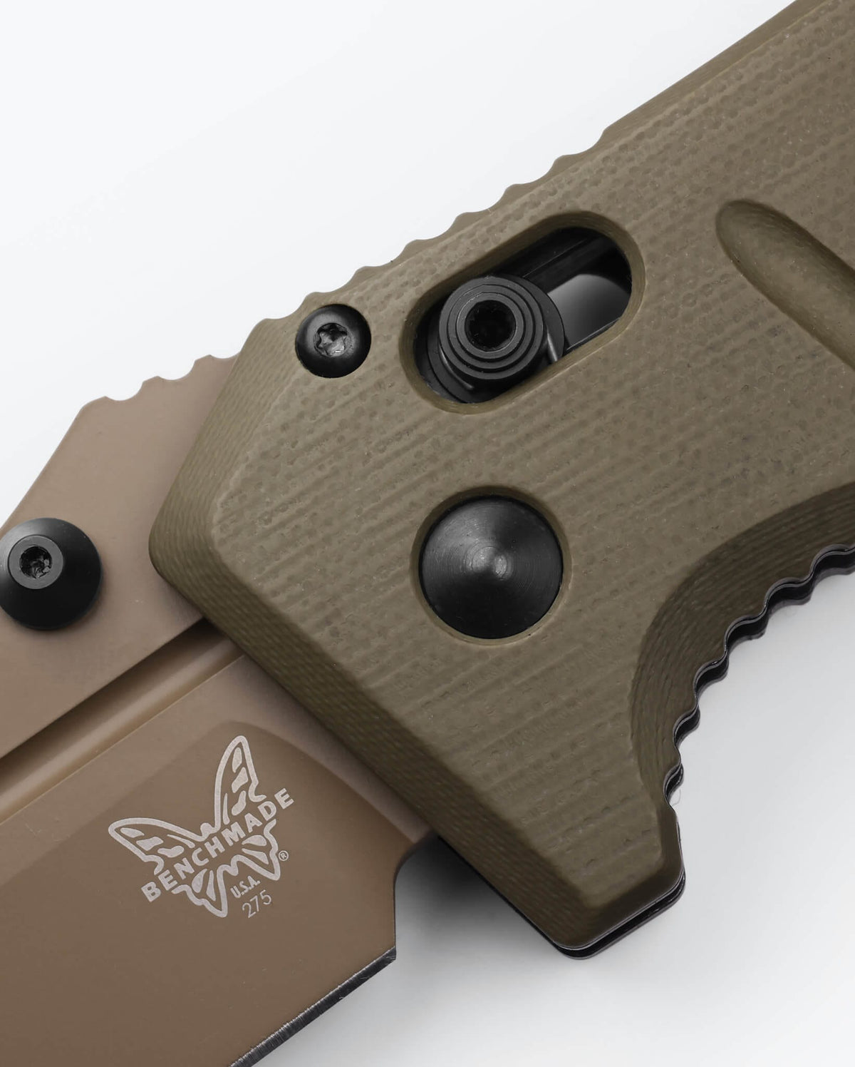 Seventh product image showing a close up of knife