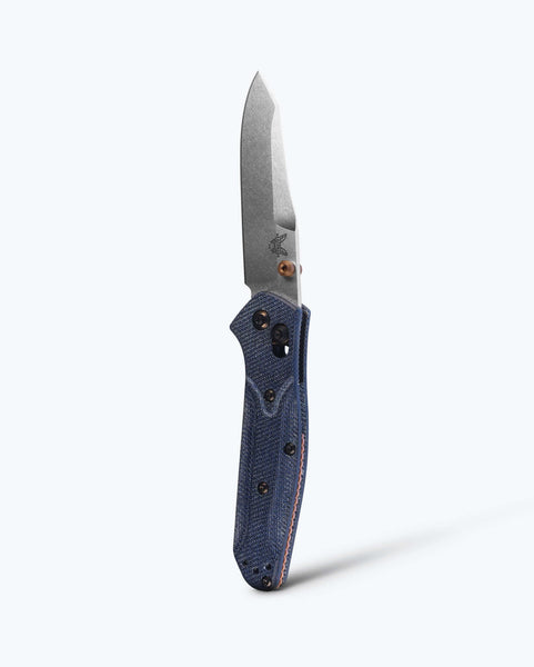 Mini Osborne | Denim Reverse Tanto Folding Everyday Carry Knife