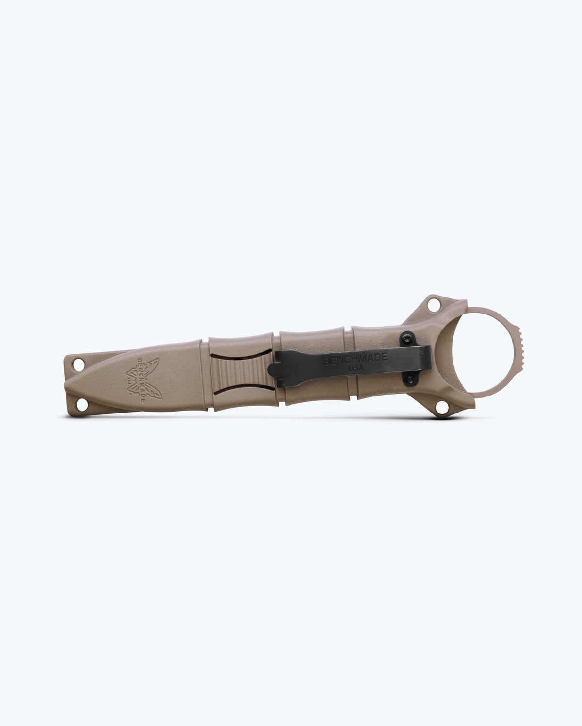 Sand Mini SOCP® Dagger in Tactical Sheath - Side View | Benchmade Knife Co.