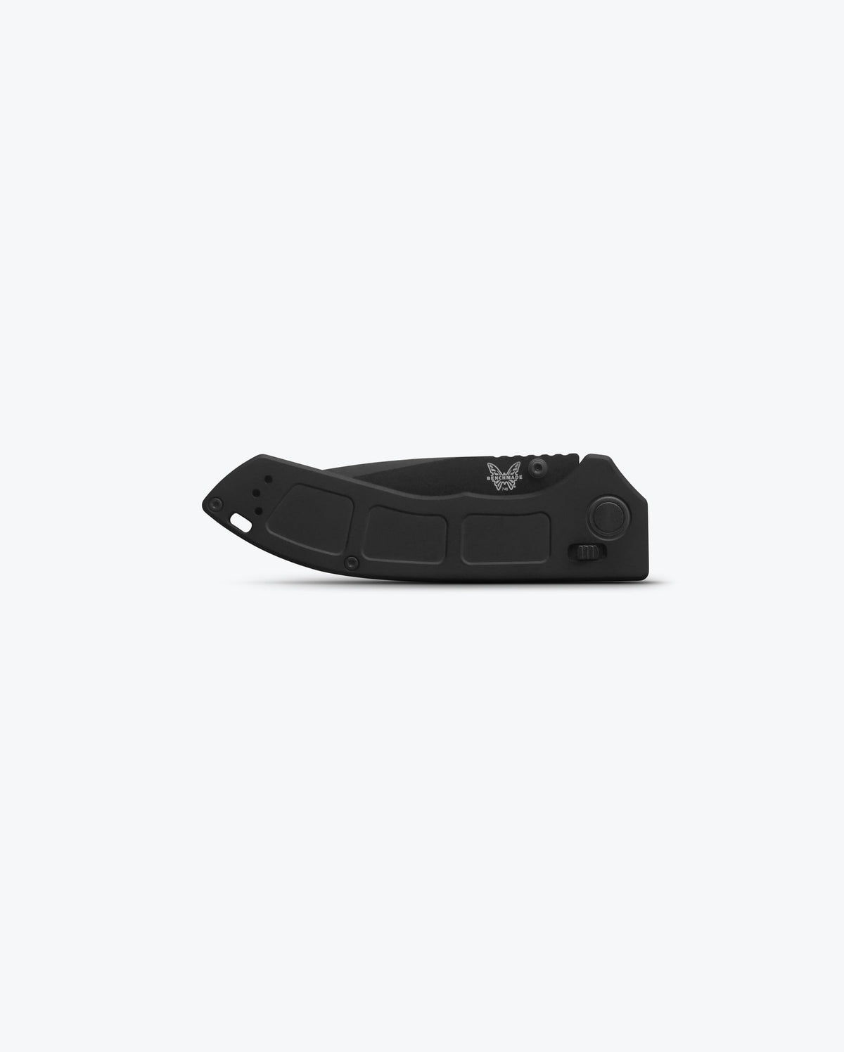 Narrows™ Black Titanium Drop-point Knife - Closed Front Profile | Benchmade Knife Co.