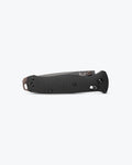 Bailout® Black Aluminum Handle - Closed Front View | Benchmade Knife Co.