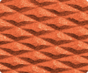 Orange Grivory Custom Knife Handle - Textured Pattern | Benchmade Knife Co.